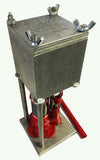 HTP Square Press | 2-Ton Precision Hydraulic Cube Press