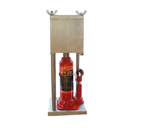 HTP Square Press | 2-Ton Precision Hydraulic Cube Press